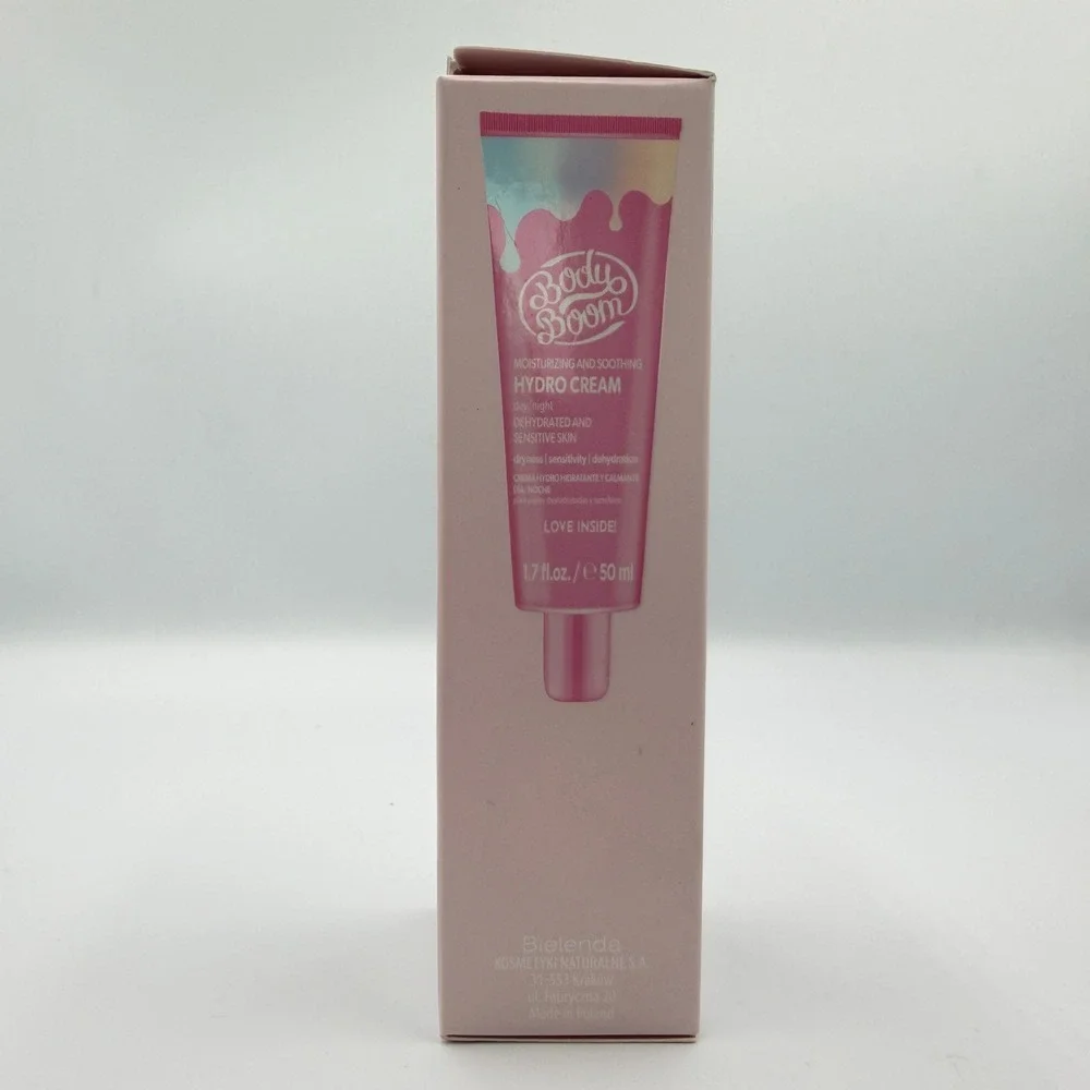 BodyBoom Hydro Cream Face Moisturizer 1.7oz Natural Vegan Formula **NEW**